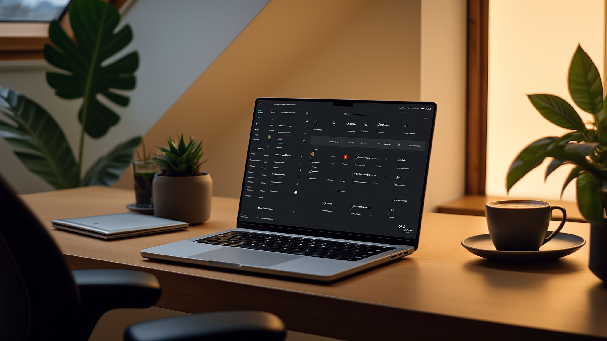 Ruhige, minimalistische Fläche als Sinnbild für unsichtbar gute Software